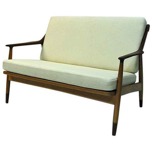 Danish 2-seated loveseat sofa by Kurt Østervig for Jason Møbler 1950`s