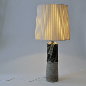 Glazed stoneware tablelamp by Olle Alberius - Rörstrand, Sweden 1960s