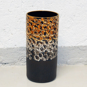 Large Rustic Ceramic vintage vase from West Germany 1970s