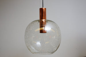 Glassdome on a copper cylinder, 1 pcs