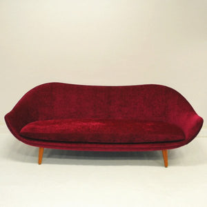 Midcentury Kayser soffa modell 860 för Vatne Møbelfabrikk, Norge