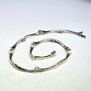 Sterling silver choker necklace by Jaana Toppila-Ikalainen 1998 Finland