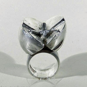 Sterling silver ring Ikaros by Björn Weckström for Lapponia, Finland 1971