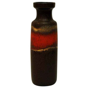 Ceramic vintage Vase Lava by Scheurich- W. Germany 1960s