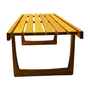 Midcentury Tokyo oak bench/table by Yngvar Sandström for NK 1964- Sweden