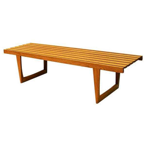 Midcentury Tokyo oak bench/table by Yngvar Sandström for NK 1964- Sweden