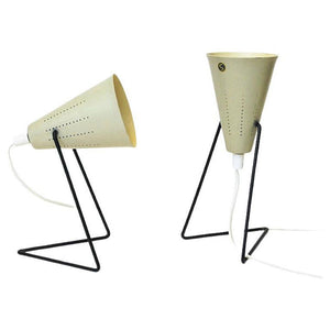 Swedish Metal bordslampa par av Svend Aage Holm-Sørensen, 1960-tal